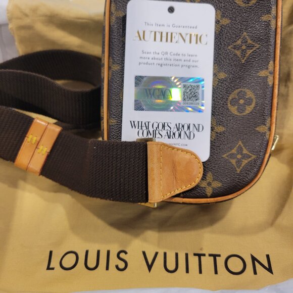 Authentic LOUIS VUITTON Monogram Pochette Ganju Bum Bag  M51870 - Picture 11 of 11